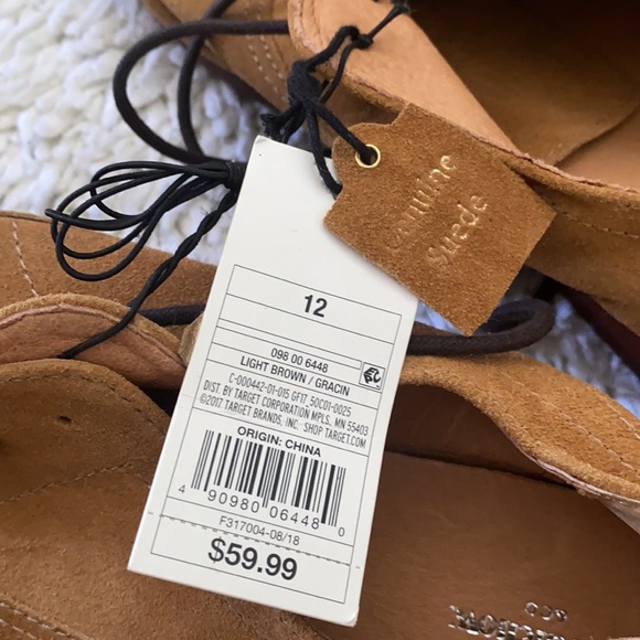 Goodfellow & Co LightBrown GracinSuede OxfordShoes - Picture 5 of 8